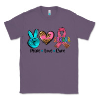 Lavender peace love  cure Classic Tee - AdoDesignShop
