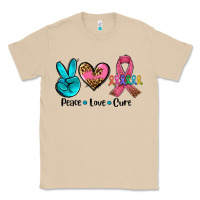 Mushroom peace love  cure Classic Tee - AdoDesignShop