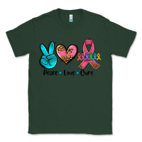 Sports Green peace love  cure Classic Tee - AdoDesignShop