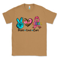 Toasted Coconut peace love  cure Classic Tee - AdoDesignShop