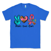 True Royal peace love  cure Classic Tee - AdoDesignShop