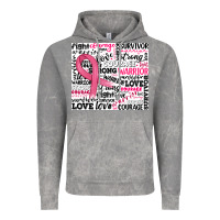 Cloud Rock breast cancer ribbon Vintage Hoodie - JahusDesignShop