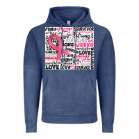 Vintage Denim breast cancer ribbon Vintage Hoodie - JahusDesignShop