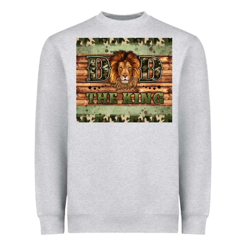 Dad The King Heavyweight Sweatshirt by Artiststas | Teevron