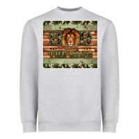 Heather Grey dad the king Heavyweight Sweatshirt - Artiststas