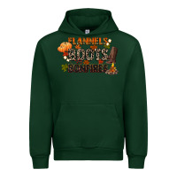 Forest Green flannels boots and bonfires Urban Hoodie - CowGirlArtShop