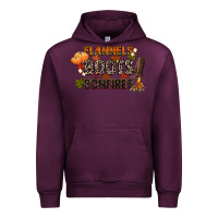 Mauve Wine flannels boots and bonfires Urban Hoodie - CowGirlArtShop