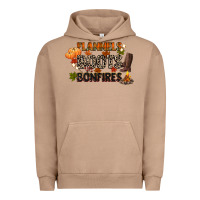 Pigment Burro flannels boots and bonfires Urban Hoodie - CowGirlArtShop
