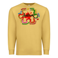Antique Gold autism teacher pencil Premium Sweatshirt - Artiststas