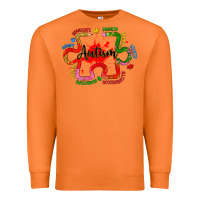 Carrot autism teacher pencil Premium Sweatshirt - Artiststas