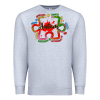 Heather Grey autism teacher pencil Premium Sweatshirt - Artiststas