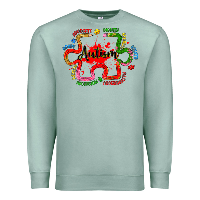 Autism Teacher Pencil Premium Sweatshirt by Artiststas | Teevron