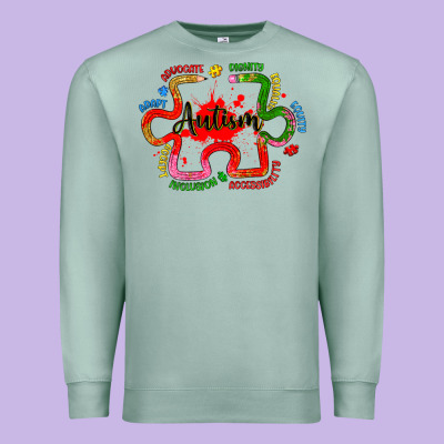 Autism Teacher Pencil Premium Sweatshirt Designed By Artiststas