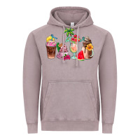 Vintage Zinc summer coffee cups Vintage Hoodie - AdoDesignShop