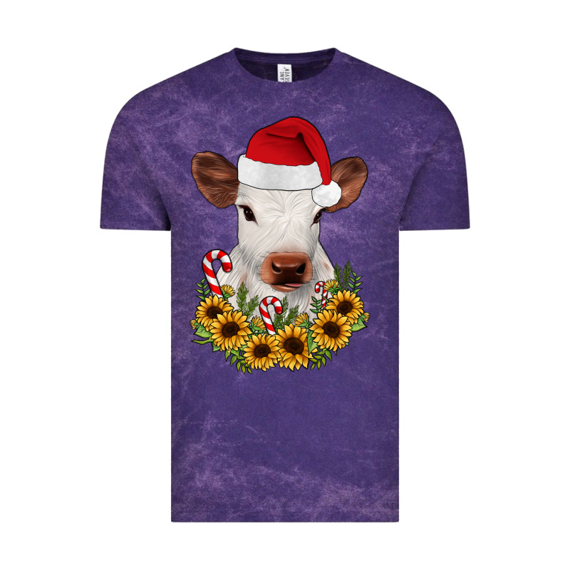 Calf Sunflower Christmas Vintage Tee by JahusDesignShop | Teevron