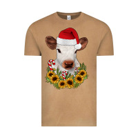 Vintage Camel calf sunflower christmas Vintage Tee - JahusDesignShop
