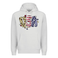 Dove Grey Usa America Premium Hoodie - Bettercallsaul