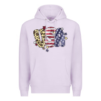 Lilac Usa America Premium Hoodie - Bettercallsaul