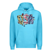 Ocean Blue Usa America Premium Hoodie - Bettercallsaul