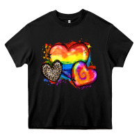 Black pride hearts Heavy Core Tee - Zillion Design Studio