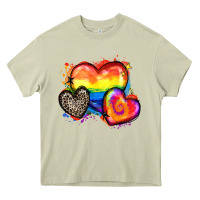 Mossy pride hearts Heavy Core Tee - Zillion Design Studio