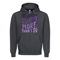 Smoke my joints go out more than ı do Zipper Hoodie - MaliasSmallBusiness