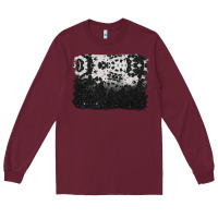 Burgundy cowhide background Long Sleeve Tee - BarkalooDesign