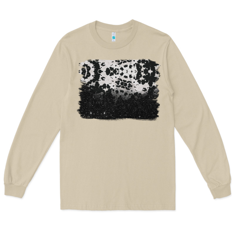 Cowhide Background Long Sleeve Tee by BarkalooDesign | Teevron