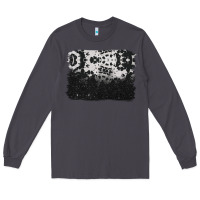 Smoke cowhide background Long Sleeve Tee - BarkalooDesign