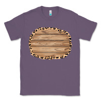 Lavender wood and leopard background 3200x2400 Classic Tee - AdoDesignShop