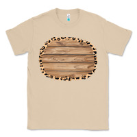 Mushroom wood and leopard background 3200x2400 Classic Tee - AdoDesignShop
