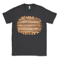 Smoke wood and leopard background 3200x2400 Classic Tee - AdoDesignShop