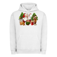Pigment Lunar Rock santa coffee cups christmas Urban Hoodie - CowGirlArtShop