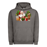 Pigment Tornado santa coffee cups christmas Urban Hoodie - CowGirlArtShop