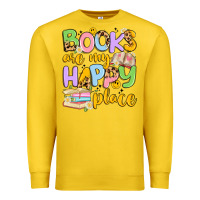 Lemon books are my happy place Premium Sweatshirt - Artiststas
