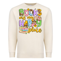 Sandshell books are my happy place Premium Sweatshirt - Artiststas