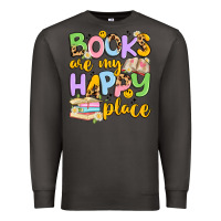 Smoke books are my happy place Premium Sweatshirt - Artiststas