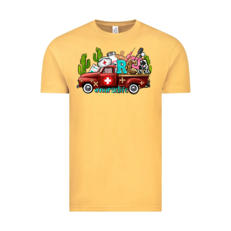 Rca Nurse Truck With Cactus Vintage Tee by AdoDesignShop | Teevron