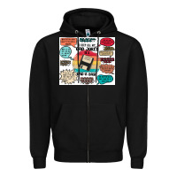 Black ı keep all my dad jokes in a dad a base Zipper Hoodie - MaliasSmallBusiness