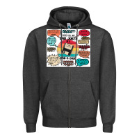 Charcoal Heather ı keep all my dad jokes in a dad a base Zipper Hoodie - MaliasSmallBusiness