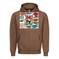 Chestnut ı keep all my dad jokes in a dad a base Zipper Hoodie - MaliasSmallBusiness