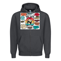 Smoke ı keep all my dad jokes in a dad a base Zipper Hoodie - MaliasSmallBusiness