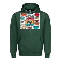 Sports Green ı keep all my dad jokes in a dad a base Zipper Hoodie - MaliasSmallBusiness