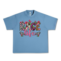 Pebble Blue race life Urban Heavy Tee - Artiststas