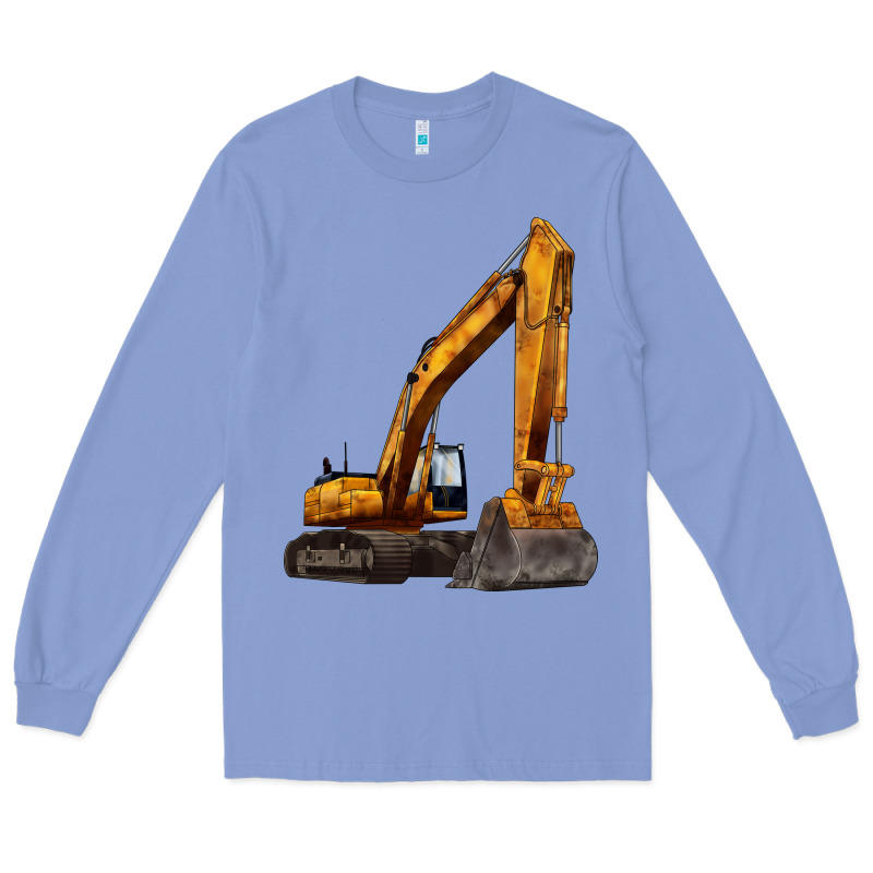 Excavator Long Sleeve Tee by LillyAllenDesigns | Teevron