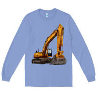 Colony Blue excavator Long Sleeve Tee - LillyAllenDesigns