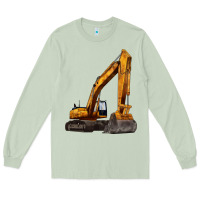 Matcha excavator Long Sleeve Tee - LillyAllenDesigns