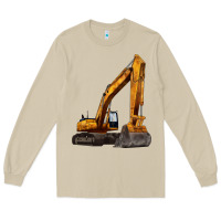 Mushroom excavator Long Sleeve Tee - LillyAllenDesigns