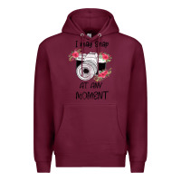 Burgundy I May Snap At Any Moment Premium Hoodie - Bettercallsaul