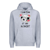 Heather Grey I May Snap At Any Moment Premium Hoodie - Bettercallsaul